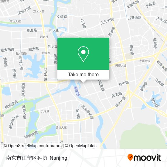 南京市江宁区科协 map