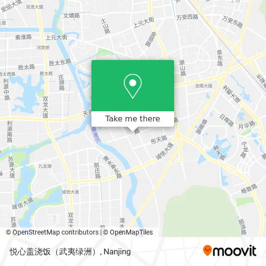 悦心盖浇饭（武夷绿洲） map