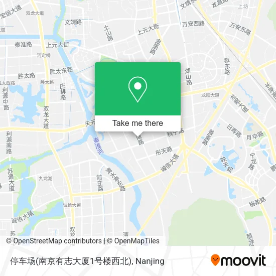 停车场(南京有志大厦1号楼西北) map