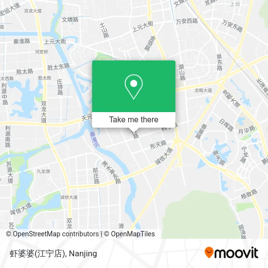 虾婆婆(江宁店) map