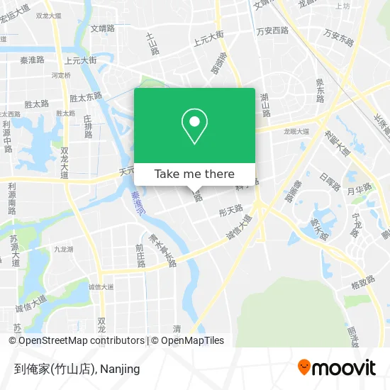 到俺家(竹山店) map