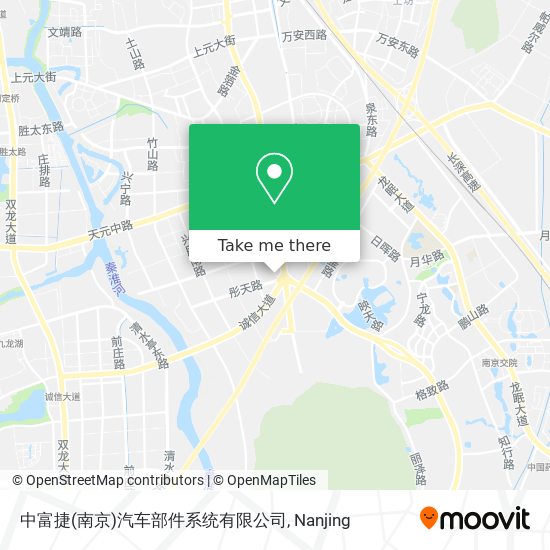 中富捷(南京)汽车部件系统有限公司 map