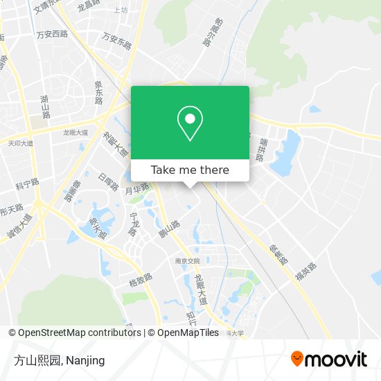 方山熙园 map