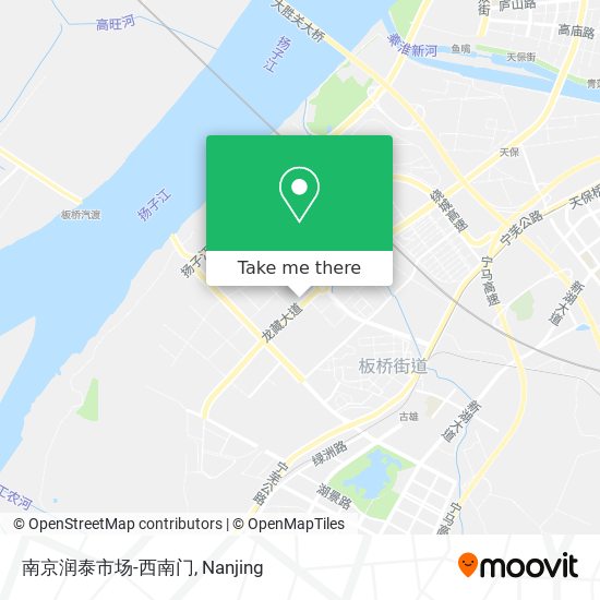 南京润泰市场-西南门 map