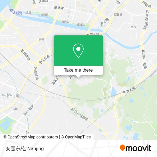 安嘉东苑 map