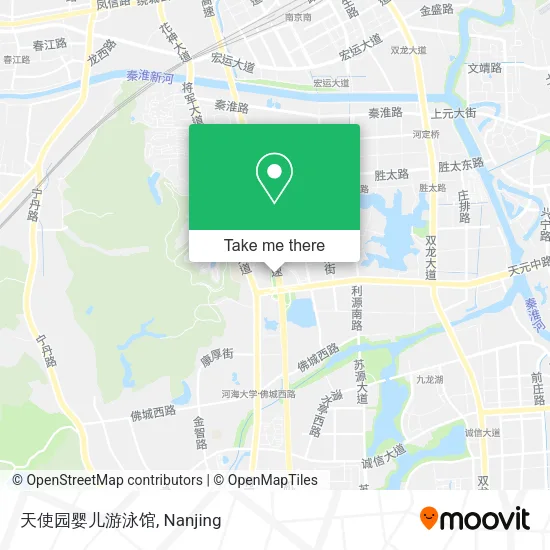 天使园婴儿游泳馆 map