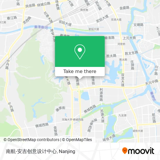 南航-安吉创意设计中心 map