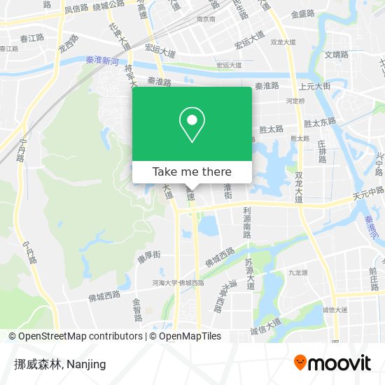 挪威森林 map