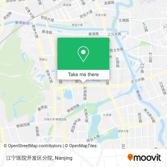 江宁医院开发区分院 map