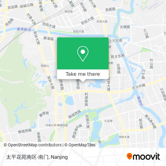 太平花苑南区-南门 map