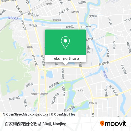 百家湖西花园伦敦城-30幢 map