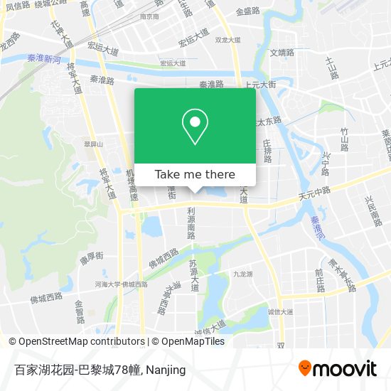 百家湖花园-巴黎城78幢 map