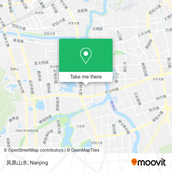 凤凰山水 map