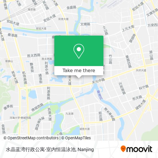 水晶蓝湾行政公寓-室内恒温泳池 map