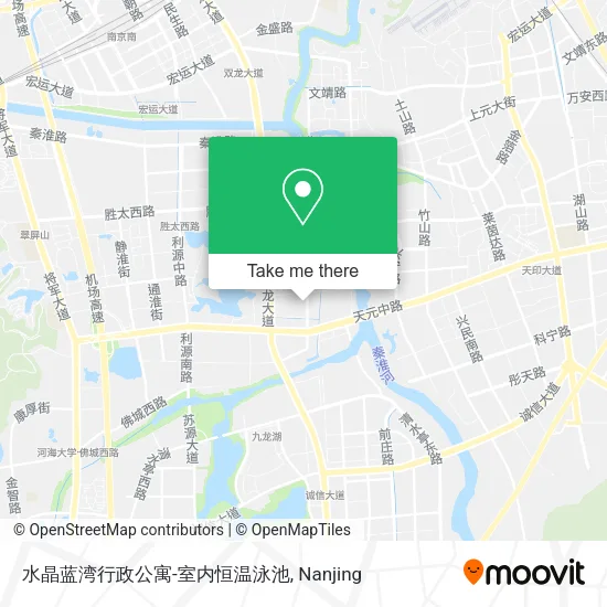 水晶蓝湾行政公寓-室内恒温泳池 map