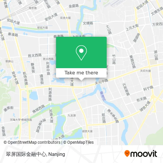 翠屏国际金融中心 map