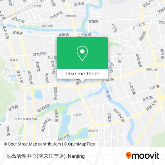 乐高活动中心(南京江宁店) map