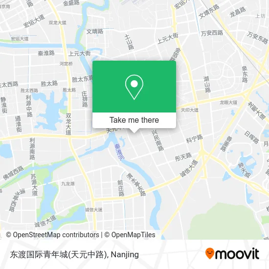 东渡国际青年城(天元中路) map