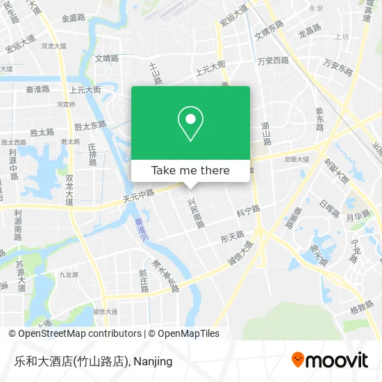 乐和大酒店(竹山路店) map
