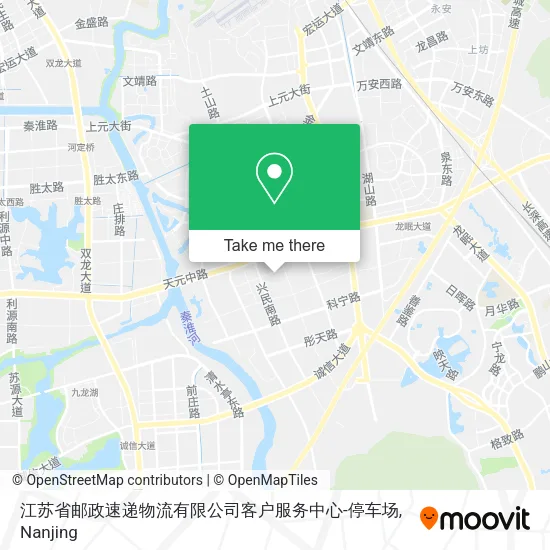 江苏省邮政速递物流有限公司客户服务中心-停车场 map