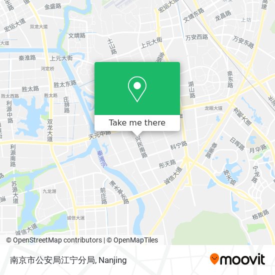 南京市公安局江宁分局 map