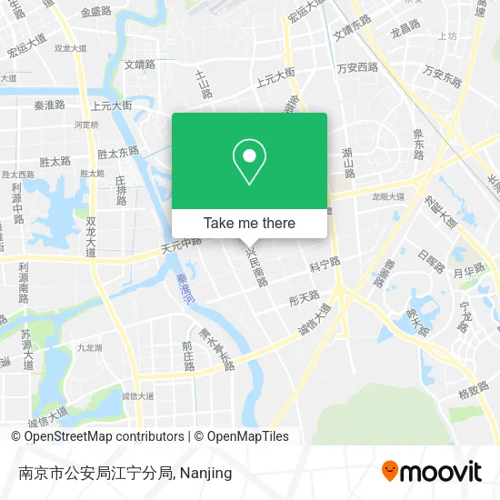 南京市公安局江宁分局 map