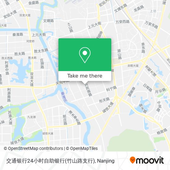 交通银行24小时自助银行(竹山路支行) map