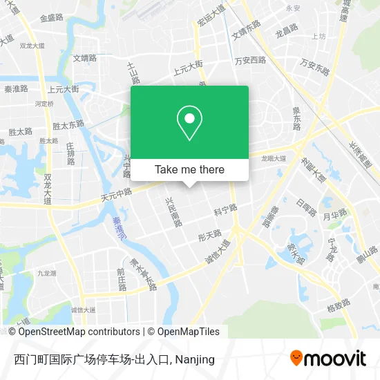西门町国际广场停车场-出入口 map