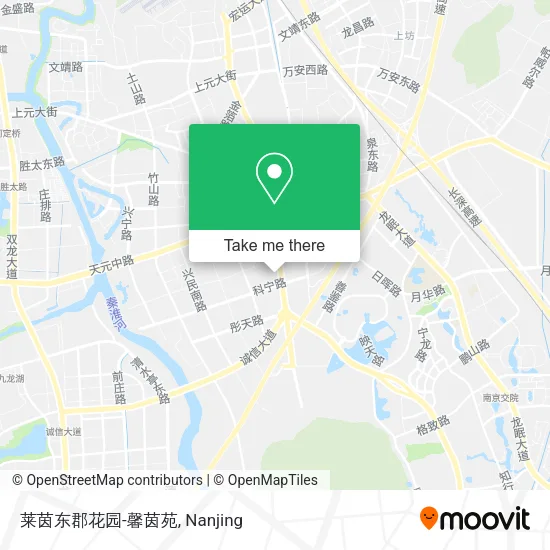 莱茵东郡花园-馨茵苑 map