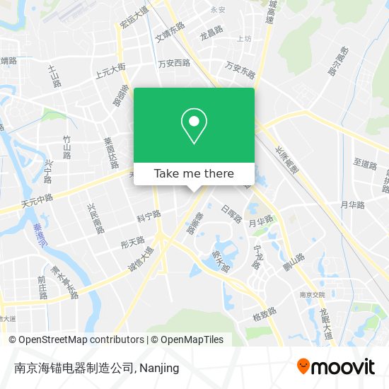 南京海锚电器制造公司 map