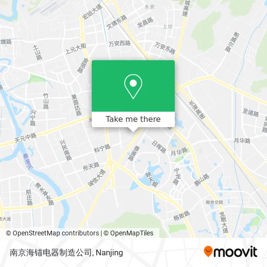 南京海锚电器制造公司 map