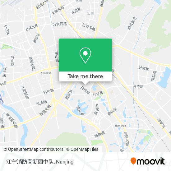 江宁消防高新园中队 map