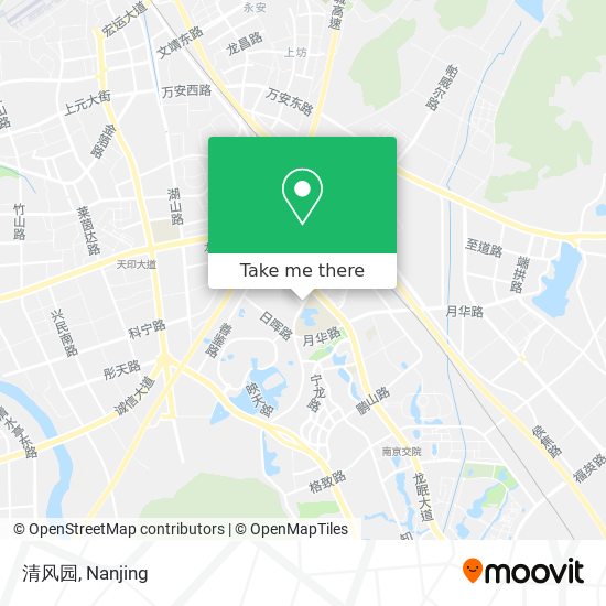 清风园 map