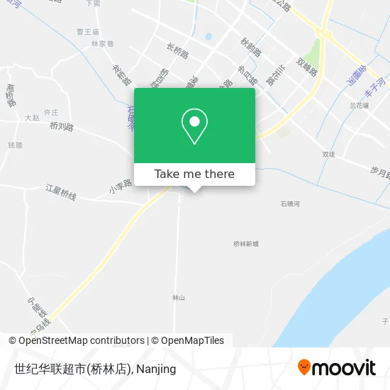 世纪华联超市(桥林店) map
