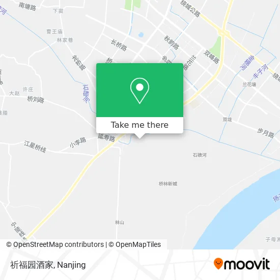 祈福园酒家 map