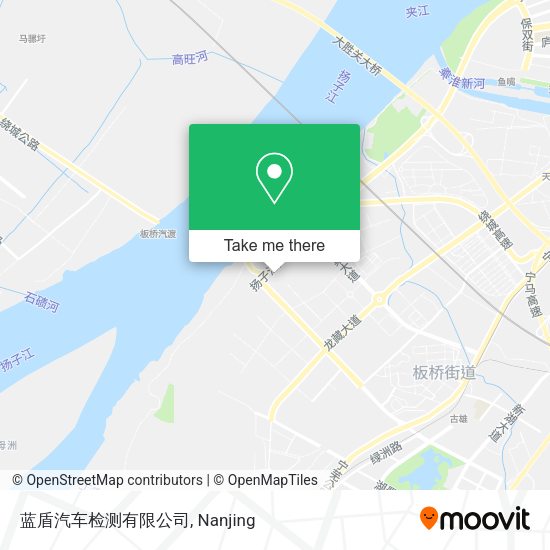 蓝盾汽车检测有限公司 map