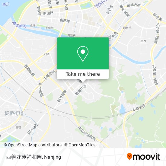 西善花苑祥和园 map