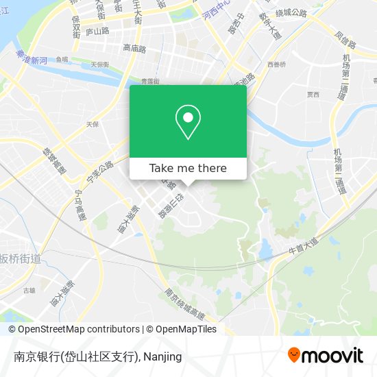 南京银行(岱山社区支行) map