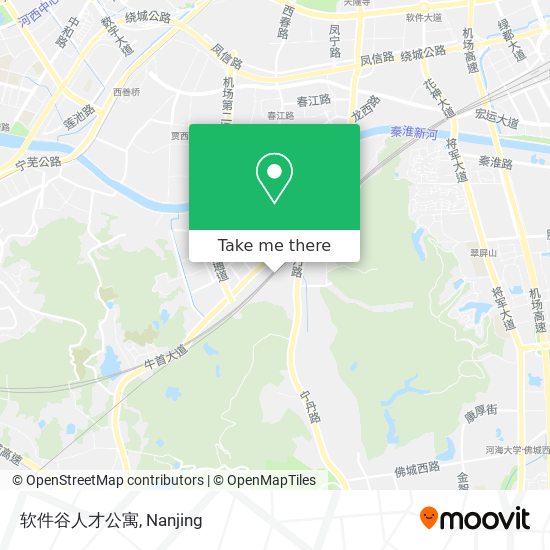 软件谷人才公寓 map