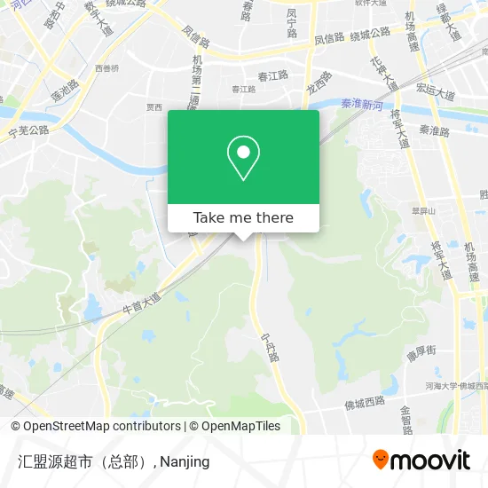 汇盟源超市（总部） map