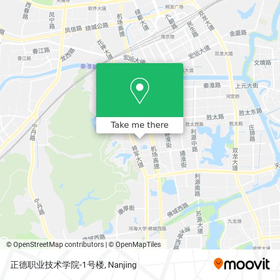 正德职业技术学院-1号楼 map