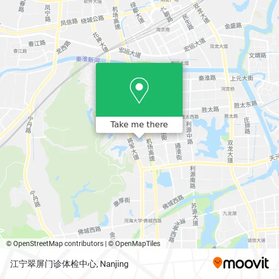 江宁翠屏门诊体检中心 map