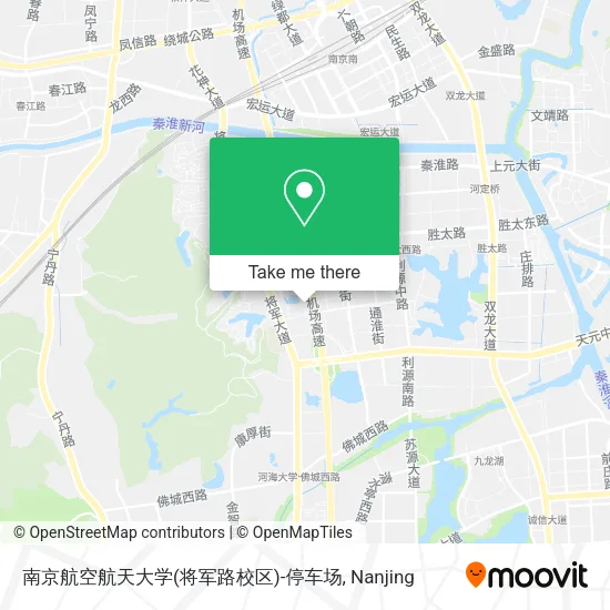 南京航空航天大学(将军路校区)-停车场 map