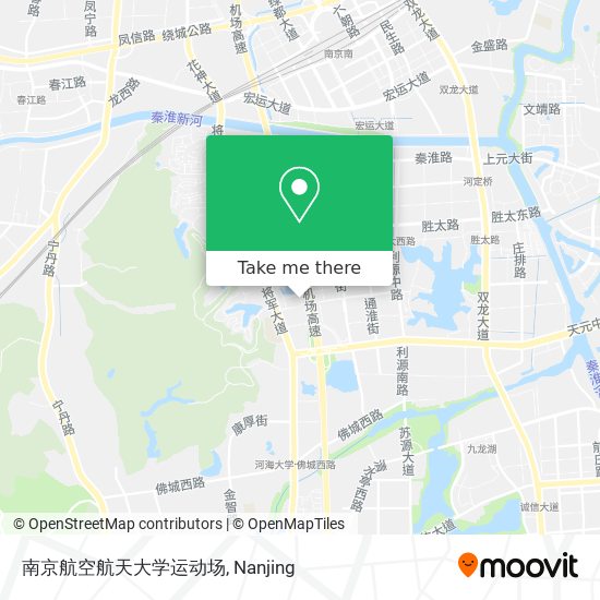 南京航空航天大学运动场 map
