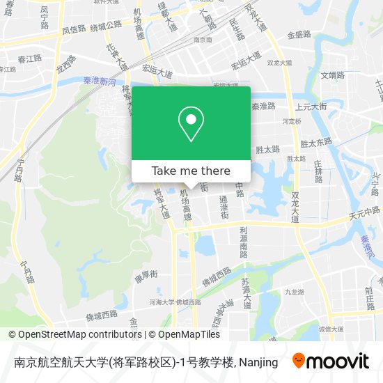 南京航空航天大学(将军路校区)-1号教学楼 map