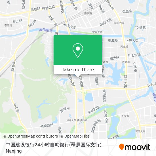 中国建设银行24小时自助银行(翠屏国际支行) map