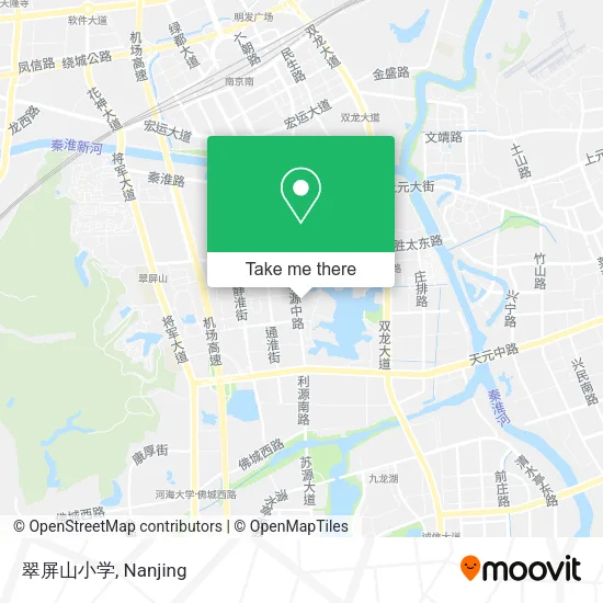 翠屏山小学 map