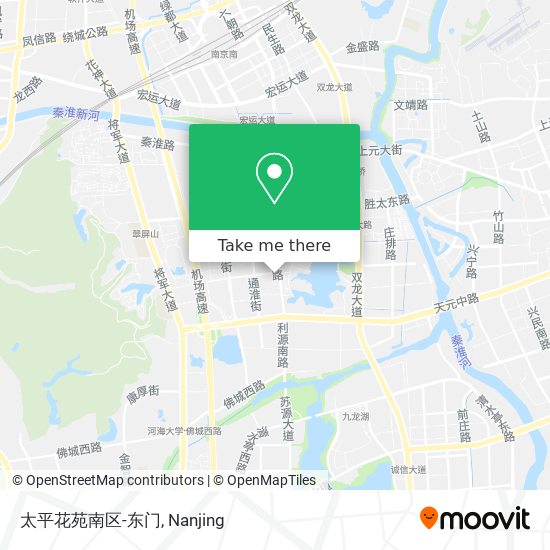 太平花苑南区-东门 map