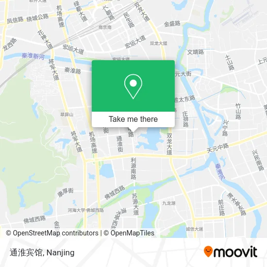 通淮宾馆 map