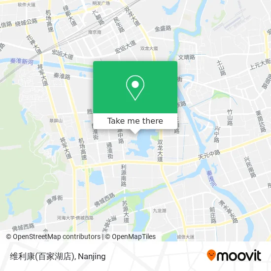 维利康(百家湖店) map